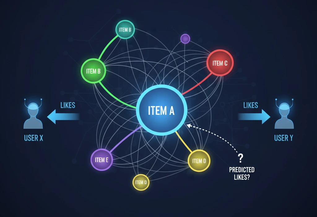 Diagram of Item-Based Collaborative Filtering